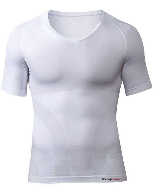 Knapman Zoned Cotton Comfort shirt white